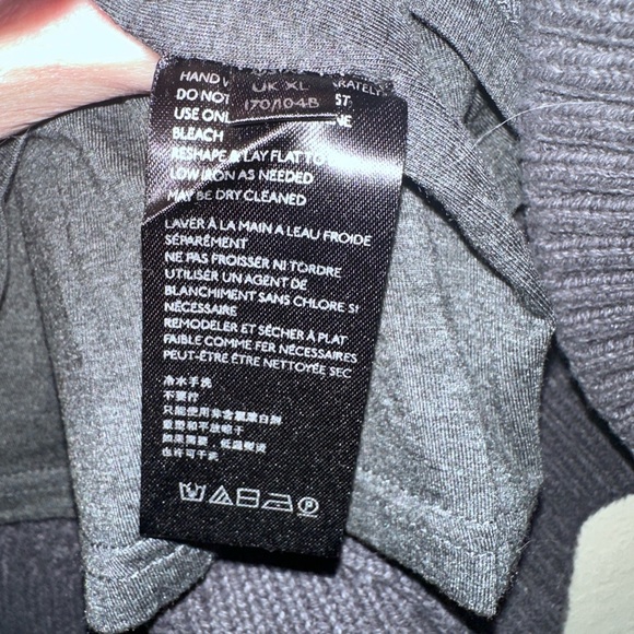 SOLD- 
Anthropologie Maeve Gray Cable Knit Sweater and Skirt Set - Picture 13 of 16